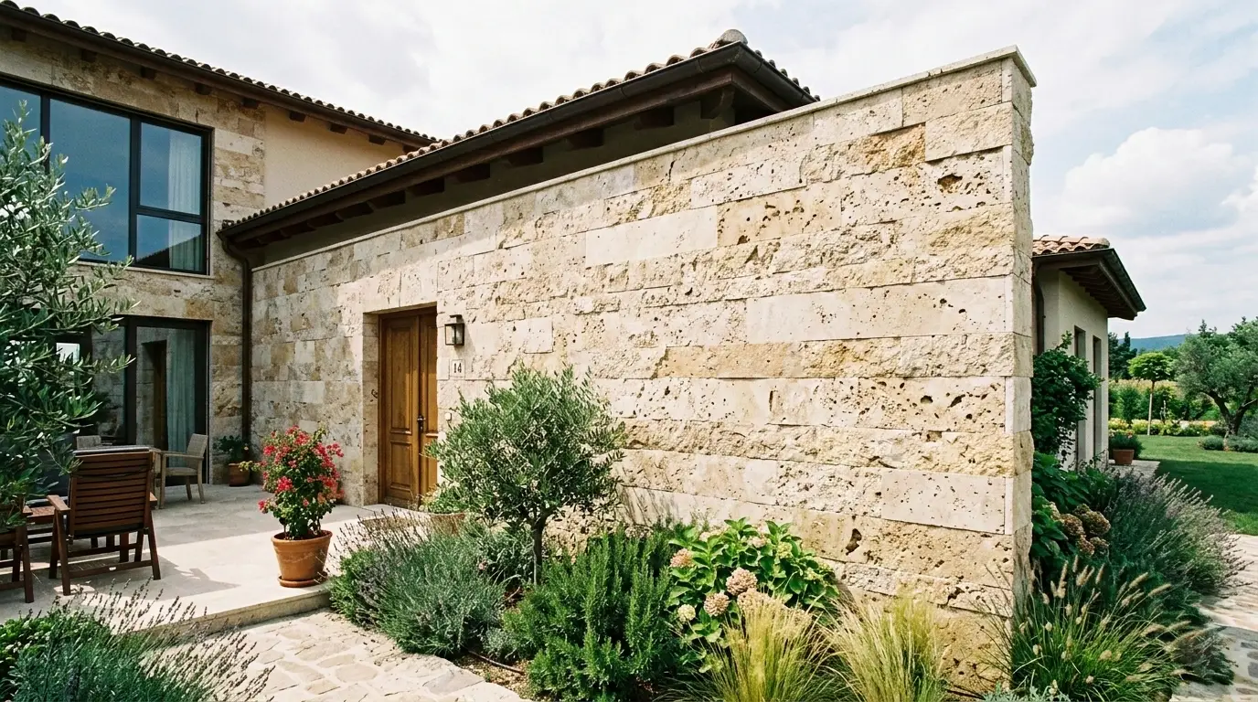 Travertin kő, anyagtulajdonságok, keletkezés és építészeti alkalmazhatóság