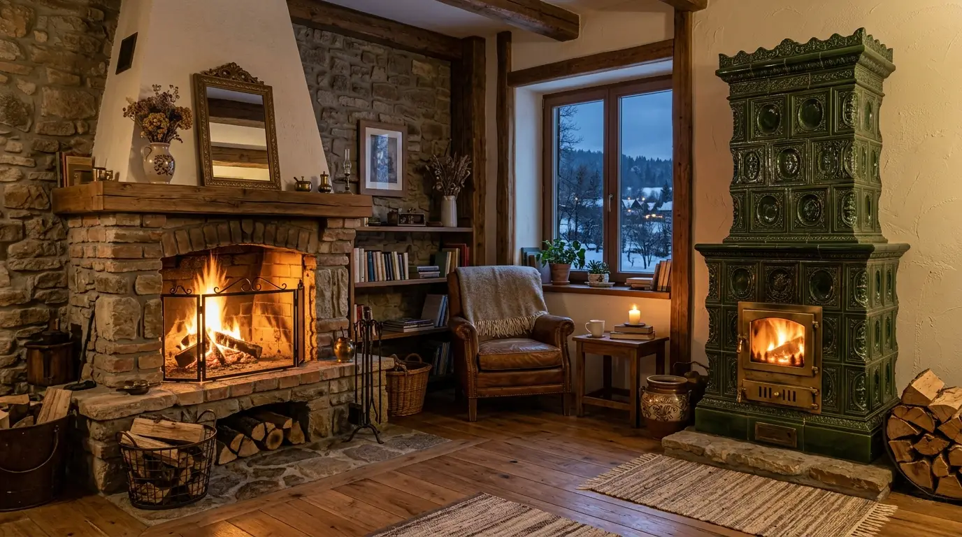 Kandalló vagy kályha: Melyik a jobb?